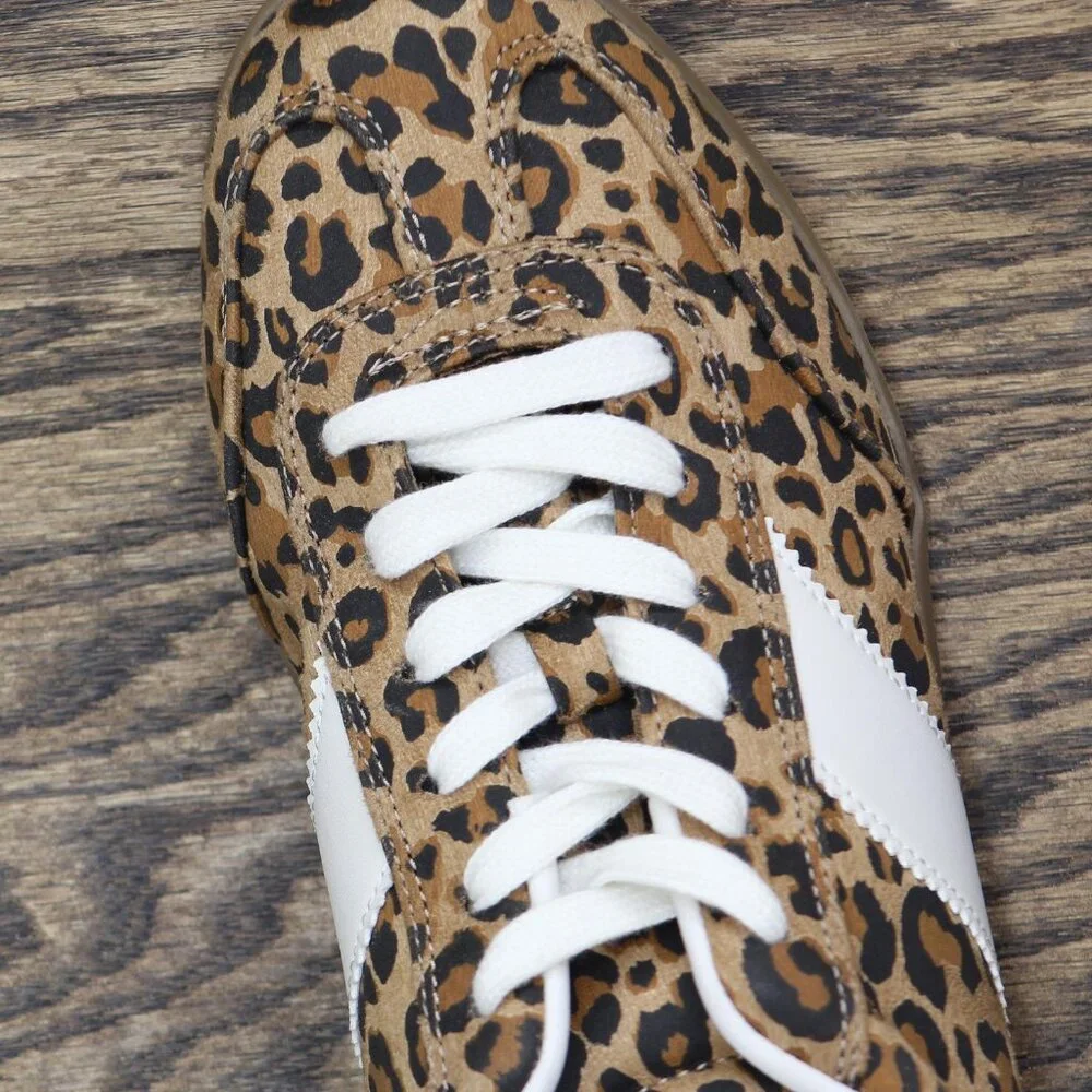 Universal Thread Fashion Sneakers with Memory Foam Insole Light Brown Animal 11M - Picture 6 of 10